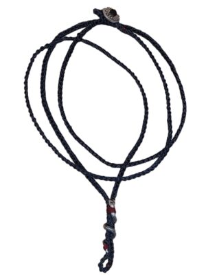 thin cord necklace (multi jewelry) on coal with 🐍